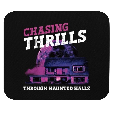Discover Horror Paranormal Haunted House Spooky Halloween Mouse Pads