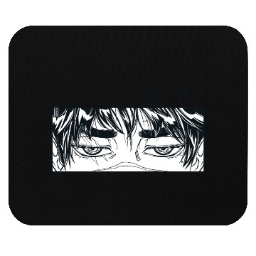 Discover Warrior Manga Panel Mouse Pads