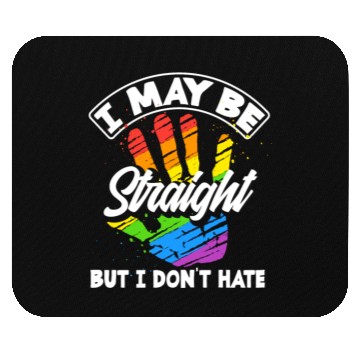 Discover You Belong LGBTQ Rainbow Pride Mouse Pads