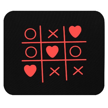 Discover Cool Valentine s Day Criss Cross Heart Mouse Pads