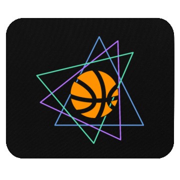 Discover Neon Basketball Energy Mouse Pads