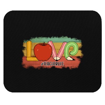 Discover Love Teacher Life Mouse Pads