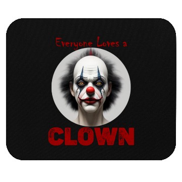 Discover Scary Halloween Clown Mouse Pads