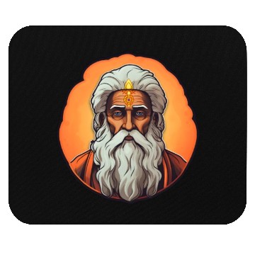 Discover Guru Spiritual Buddhism Mouse Pads