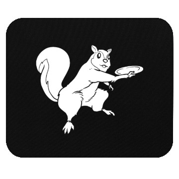 Discover Disc Golf Frisbee Golf Squirrel Mouse Pads