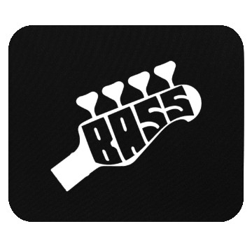 Discover Bass Guitar Bassist Vintage Mouse Pads