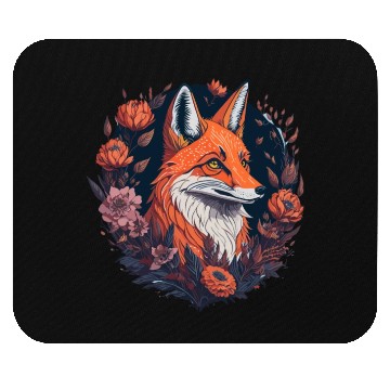 Discover FOX AND FLOWER Mouse Pads