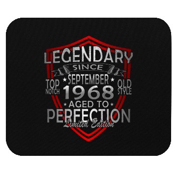 Discover september 1968 Anniversary september 1968 septembe Mouse Pads