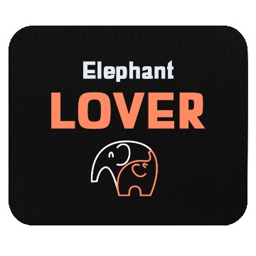 Discover Elephant Lover Mouse Pads