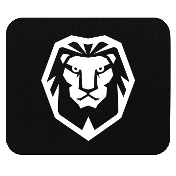 Discover Lion Head Illustration Mouse Pads