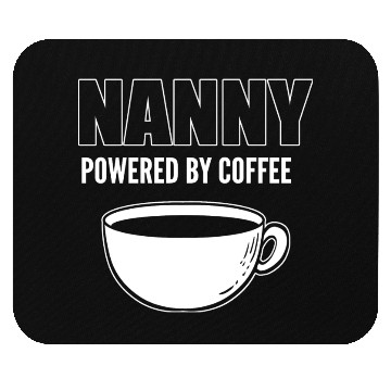 Discover Powered by Coffee Coffee Lover Gift Mouse Pads