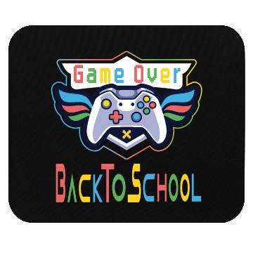 Discover Fun Color Game Over Back To School Mouse Pads