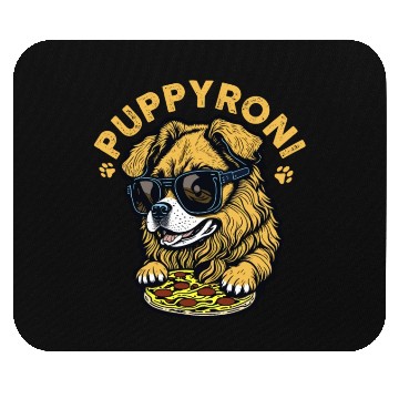 Discover Puppyroni Cool Puppy Illustraion Mouse Pads