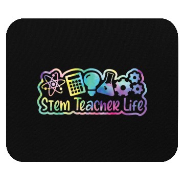 Discover STEM Tie-Dye Design STEM Teacher Science Lover Mouse Pads