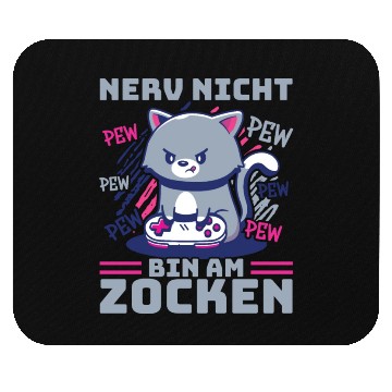 Discover Gaming, Gaming, Video Game, Grumpy Cat Gamer Mouse Pads