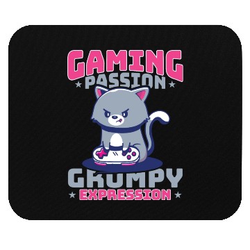 Discover Gaming, Gaming, Video Game, Grumpy Cat Gamer Mouse Pads