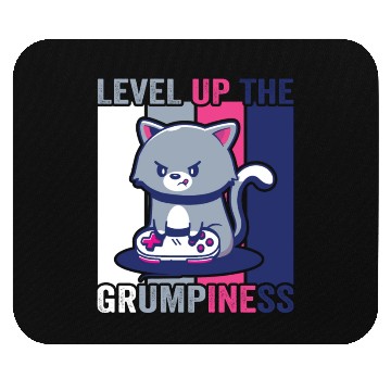 Discover Gaming, Gaming, Video Game, Grumpy Cat Gamer Mouse Pads