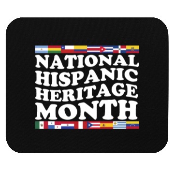 Discover Hispanic Heritage Month National Latino Countries Mouse Pads
