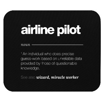 Discover Airline Pilot Mouse Pads