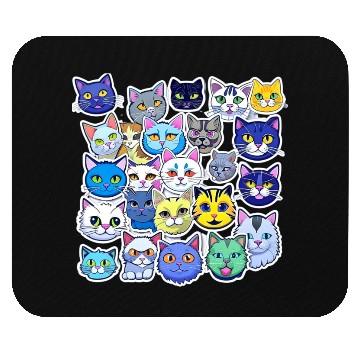 Discover Hilarious Meme Cats: Shareable Humor Pack Mouse Pads