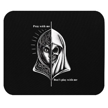 Discover Half Holy, Half Hood Mouse Pads