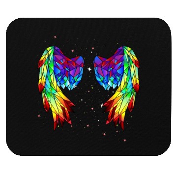 Discover Angel Wings 1 300 Mouse Pads