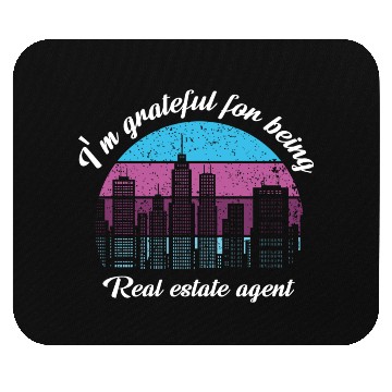 Discover I M Grateful For Being Real Estate Agent Mouse Pads