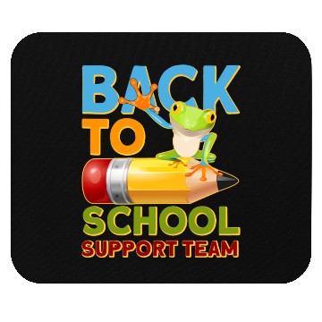 Discover Back To School Support Team Mouse Pads