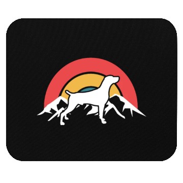 Discover Weimaraner Silhouette Mouse Pads