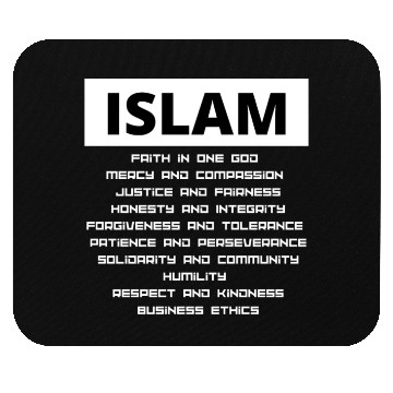 Discover The Values Of Islam Mouse Pads