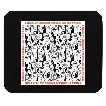 Discover "Emotional Baggage" by ART1SAN Mouse Pads