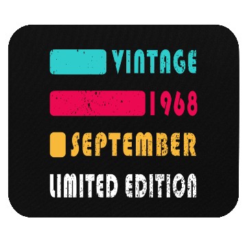 Discover september 1968 Anniversary september 1968 septembe Mouse Pads