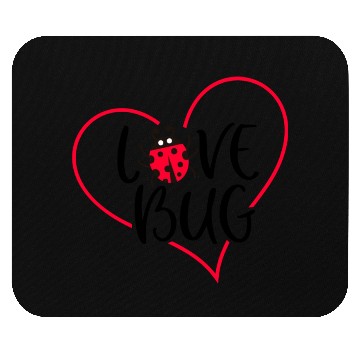Discover Love Bug Mouse Pads
