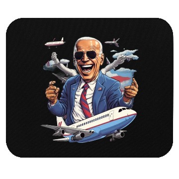 Discover Airplane! Is Joe comming with us? Mouse Pads