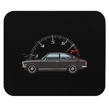 Discover Black Coupe Car Mouse Pads