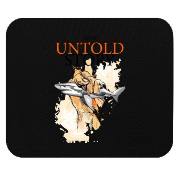 Discover New Untold Story Shark Mouse Pads
