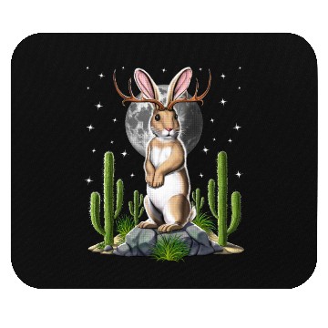 Discover Jackalope Rabbit Mouse Pads