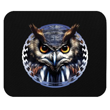 Discover The Owl Mouse Pads