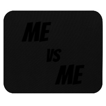 Discover Me vs Me (black) Mouse Pads