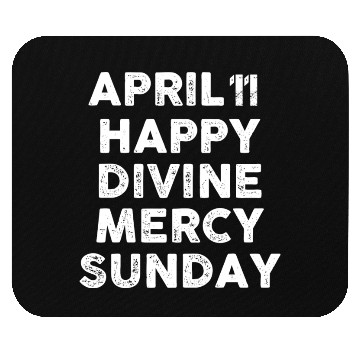 Discover Divine Mercy Sunday Mouse Pads