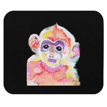 Discover Monkey Animati Painting Design Mouse Pads