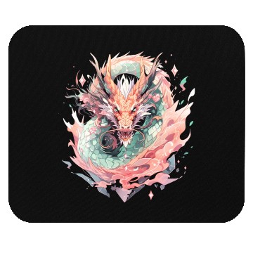 Discover Adorable Crystal Chinese Dragon Mouse Pads