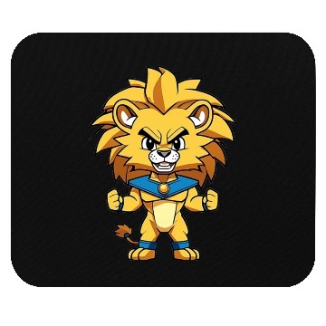 Discover Angry Lion Mouse Pads