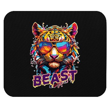Discover Beast Tiger1 Mouse Pads