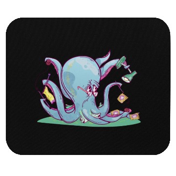 Discover Octopus Crocheting Mouse Pads