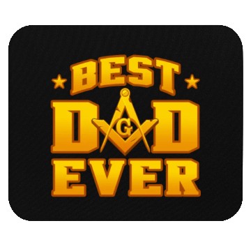 Discover Best Dad Ever Freemason Mouse Pads