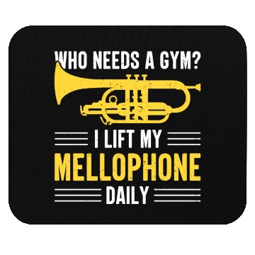 Discover Mellophonist Musical Instrument Orchestra Mouse Pads