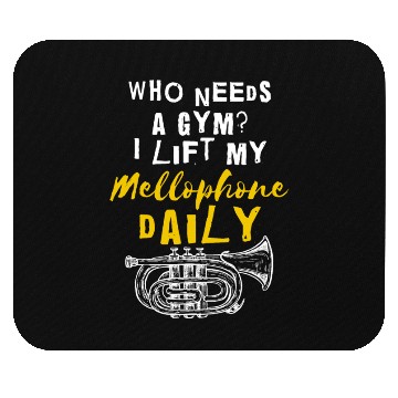 Discover Mellophonist Musical Instrument Orchestra Mouse Pads