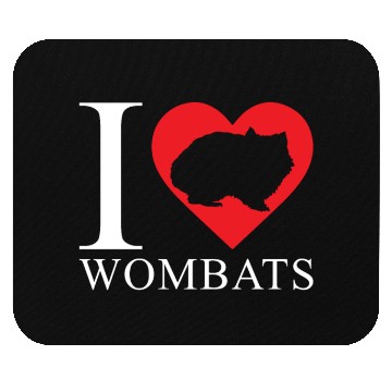 Discover Wombat Love Mouse Pads