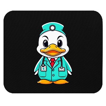 Discover Doctor Duck Mouse Pads